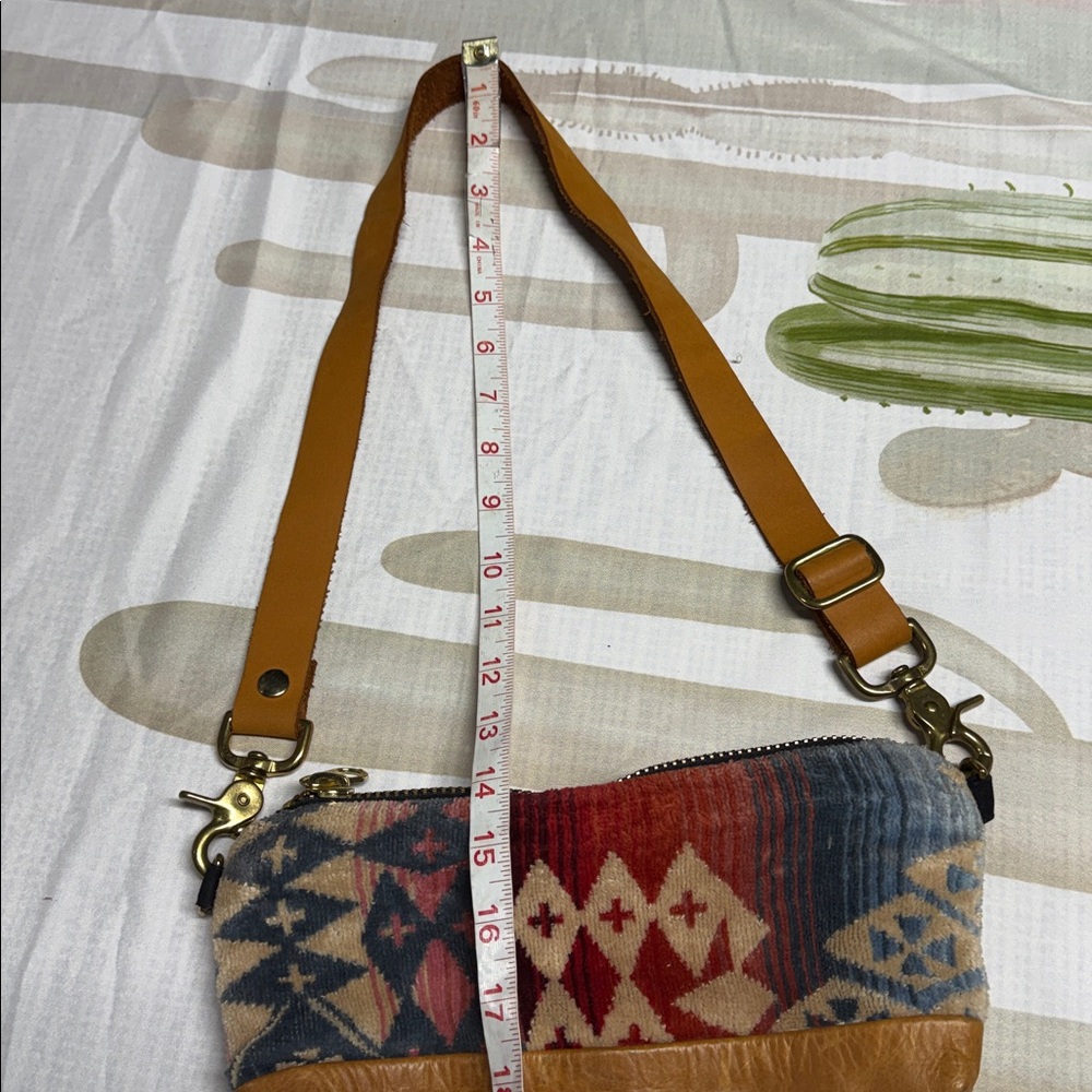 Raise + Case Aztec Print Patterned Leather Waist … - image 6